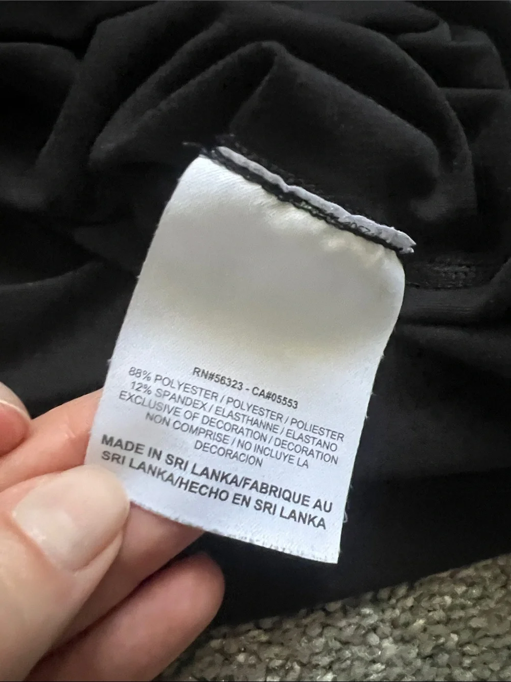 Nike Black Racerback Dri-FIT Tank Top